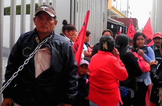 Marco Antonio Castillo Castillo, en huelga de hambre ante la CNDH
