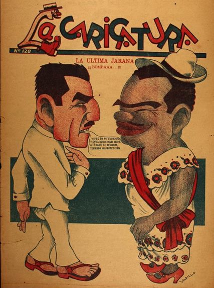 Portada de 1933 del número 120 de La Caricatura